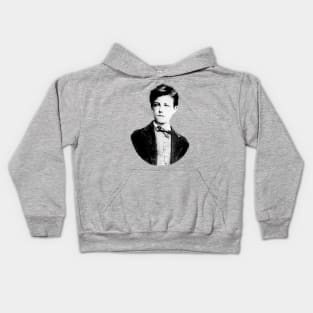 Rimbaud in October 1871, at age 17 - Photograph Kids Hoodie